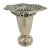 Vintage Victorian Style Hallmark Silver Co. Pierced Floral Silverplate Posy Vase, 4.5” For Sale