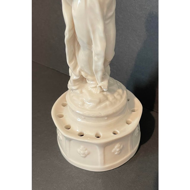 Ceramic German Porcelain Artist or Muse Centerpiece For Sale - Image 7 of 10