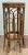 Vintage Scorched Bamboo Plant Stand For Sale - Image 4 of 7