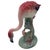 1950s Mid-Century Pink & Green Flamingo Ceramic Tabletop Sculpture Pair by Brad Keeler, 2 Pieces For Sale - Image 17 of 18