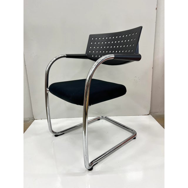 Black Postmodern Visavis Chairs by A. Citterio for Vitra, Set of 2 For Sale - Image 8 of 9