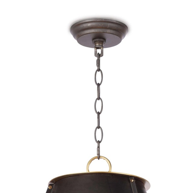 Regina Andrew French Maid Chandelier Large in Black For Sale In Detroit - Image 6 of 8