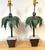 Pair of Hollywood Regency Polychromed Tole Palm Tree Topiary Lamps, Circa 1970s For Sale - Image 13 of 14