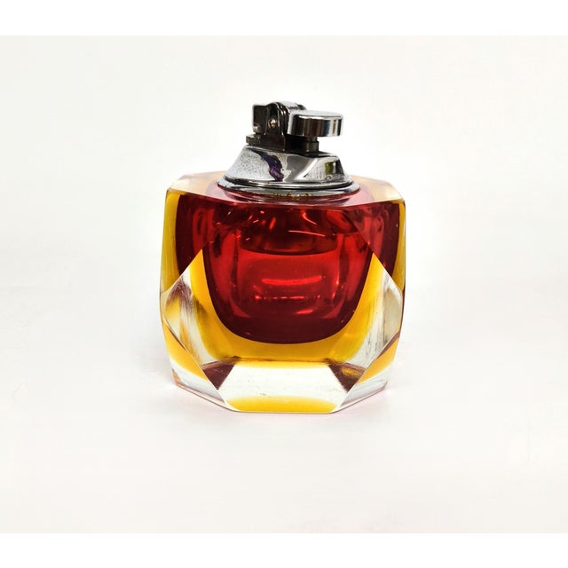 1960s Murano Glass Lighter by Flavio Poli for Seguso, 1960s For Sale - Image 5 of 7