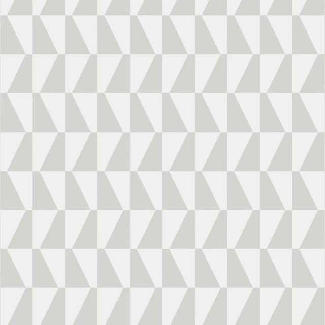 Sample - Borastapeter Trapez Wallpaper in Grey For Sale