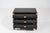 Black Stacked Bedside Table in Black Ceruse For Sale - Image 8 of 18