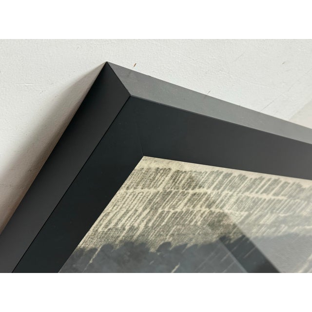 2010s Elvia Perrin for Crate & Barrel Framed "Drawn Straws" For Sale - Image 5 of 12