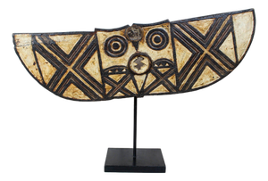 Butterfly Bwa Mask on Stand