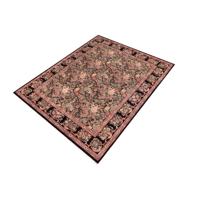 Designed with mesmerizing intricacy and gorgeous color palette, this hand-knotted masterpiece demonstrates the beauty and...