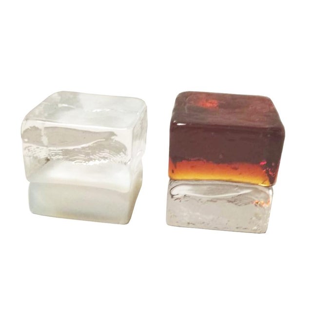 Murano Glass Paper Weights by Giusto Toso for Fratelli Toso, 1961, Set of 2 For Sale - Image 9 of 9