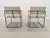Set of 6 Milo Baughman for Thayer Coggin Model 1188 Dining Armchairs in Cream Leather and Bronze For Sale In Miami - Image 6 of 7