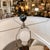 Wood 1960s Ebonized Oak Sculptural Figural Table Lamp by Yasha Heifetz For Sale - Image 7 of 8