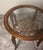 Mid 20th Century Paolo Buffa Style Art Deco Italian Walnut Side Table With Beveled Glass Top For Sale - Image 14 of 18