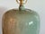 Vintage Chinoiserie Celadon Crackle-Glaze Ginger Jar Table Lamps With Wooden Bases For Sale In Savannah - Image 6 of 11