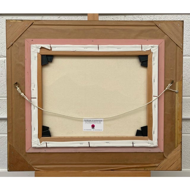 Late 20th Century William Yeaman, Figures on the road to Dundrum Ireland in the Irish Mountain Landscape, 1996 For Sale - Image 5 of 13