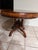 Mid 20th Century Victorian Round Pedestal Table – Solid Wood With Ornate Carvings For Sale In Phoenix - Image 6 of 12