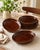 1950s Mid-Century Modern Mar - Crest Daisy Dot Onion Dinner Plate Brown Glaze - Set of 12 For Sale - Image 13 of 14