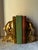 Vintage Brass Delphine Bookends For Sale - Image 10 of 11
