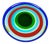 Vintage Murano Glass Plate by Berit Johansson for Salviati, 1991 For Sale