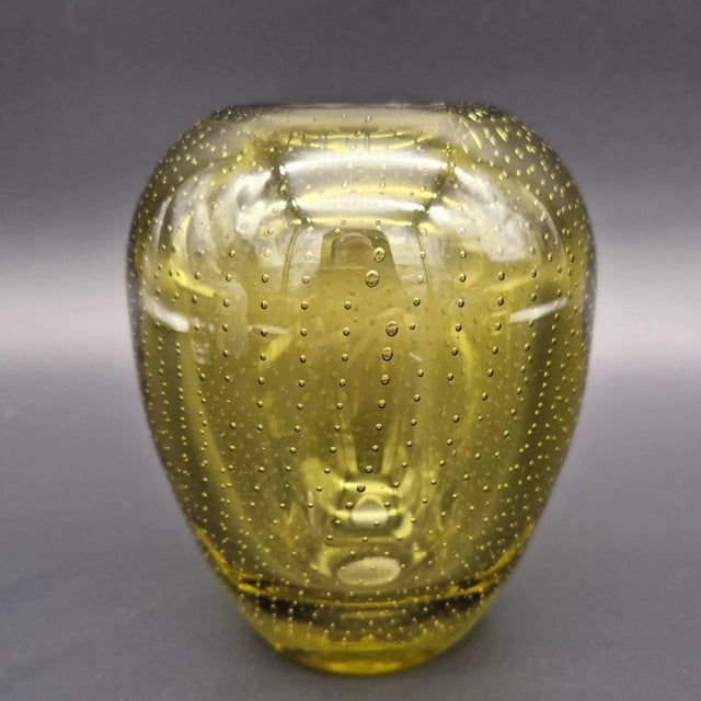 Ikora Glass Vase by Walther Dexel for WMF, 1950s For Sale - Image 3 of 4