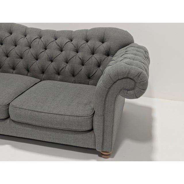 Two-Seater Chesterfield Sofa For Sale - Image 3 of 15