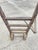 Antique Industrial Vintage Oak Wood and Steel Metal Factory Hand Truck For Sale - Image 4 of 12