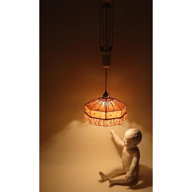 Art Nouveau Swedish Counterweight Pendant in the style of Josef Frank, 1920s For Sale - Image 15 of 18
