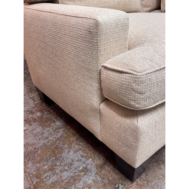 Tan Barbara Barry for Baker Furniture Modern Sofa For Sale - Image 8 of 12