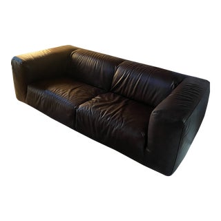 Mid-Century Gerard Van Den Berg 1970s Leather Sofa For Sale