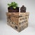 Unusual old Japanese tea chest from the Shōwa period, dating from around 1950–1970. Dimensions: height 48 cm, width 67.5...