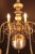Antique Bronze Eight-Arm Chandelier For Sale - Image 4 of 5