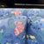 Blue Vintage Sherrill Floral Sofa For Sale - Image 8 of 9