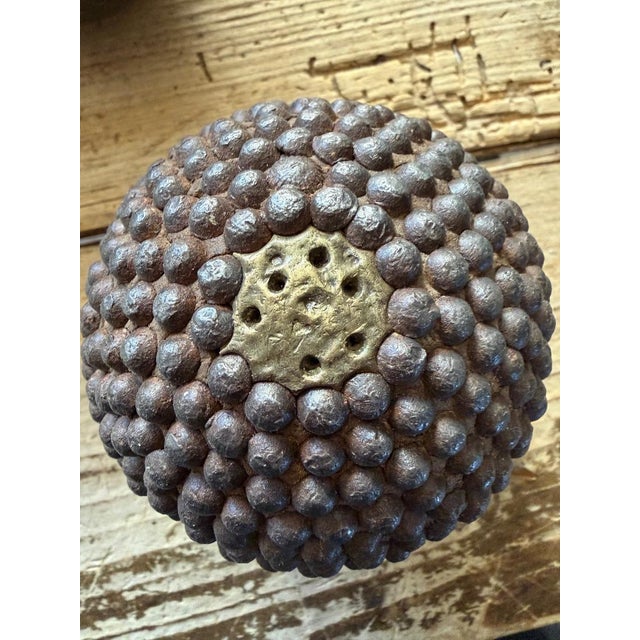 1900 - 1909 Collection French Boule Bocce Pentanque Studded Balls For Sale - Image 5 of 7
