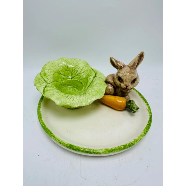 Vintage Handmade Bunny Candle Holder For Sale In Charleston - Image 6 of 7