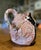 Laney K. Oxman: Multicolored ceramic and slipware pitcher with various modernist motifs, signed and dated 1992, h23 x 20 x 21