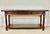 Rustic Large Spanish Walnut Rustic Console With Three Drawers and Lower Shelf, 1930s For Sale - Image 3 of 15