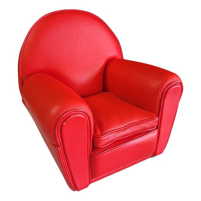 Miniature Vanity Fair Armchair by Poltrona Frau, Italy, 1990s For Sale