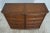 Lexington Furniture Lexington Henry Link Leather Rattan Chest W. Mirror For Sale - Image 4 of 12