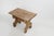 Wood Rustic Low Stool in Painted Wood, France, 1900 For Sale - Image 7 of 12