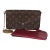 Fuschia Monogram Canvas Felicie Pochette For Sale