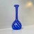 Art Glass Blue Twisted Vase by Martin B. Møller for Glashytten, 2000s For Sale - Image 9 of 9
