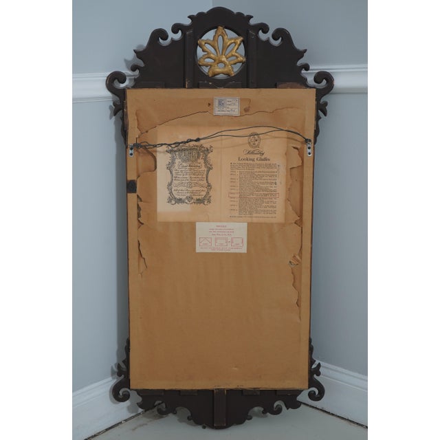 Friedman Brothers Colonial Williamsburg CWLG-8 Chippendale Mirror For Sale - Image 10 of 13