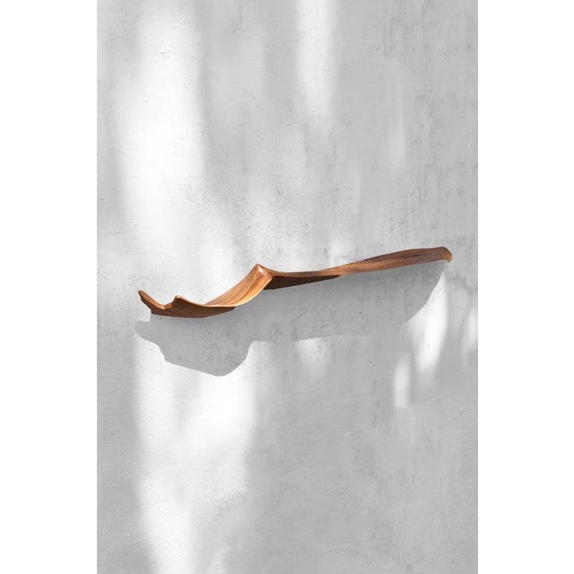 W2380 Wall Hanging Shelf in Oak Wood by Jörg Pietschmann For Sale - Image 6 of 7