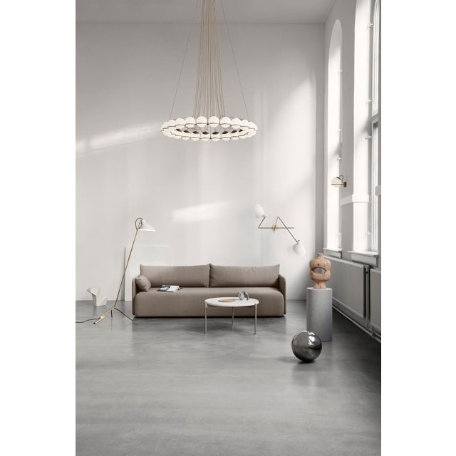 Not Yet Made - Made To Order Model 237/2 Wall Light in Opaline Glass and Aluminum by Gino Sarfatti For Sale - Image 5 of 13