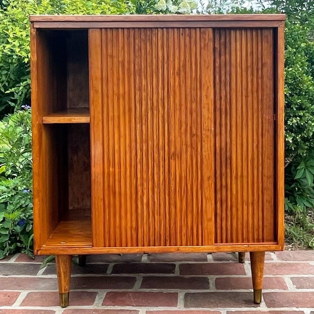 Vintage Mid Century Modern Sliding Door Chairish