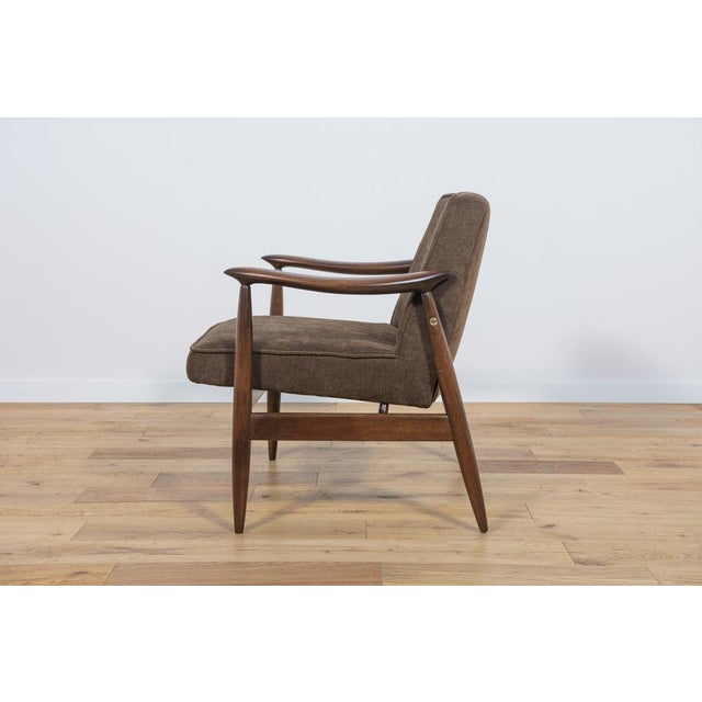 1960s GFM-87 Armchair by Juliusz Kedziorek for Gościcińskie Furniture, 1960 For Sale - Image 5 of 18