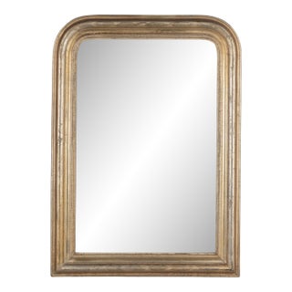 French Louis Philippe Style Gilded Mirror 24.75"w X 34.25h For Sale
