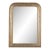 French Louis Philippe Style Gilded Mirror 24.75"w X 34.25h For Sale