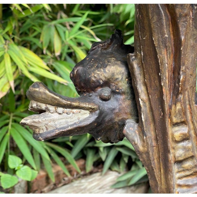 19th Century Venetian Gilded, Carved Wood Grotto Style Table For Sale - Image 12 of 12