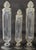 Victorian 19th Century Molded Glass Apothecary Jars, Set of Three, Barley Twist Lids For Sale - Image 3 of 11